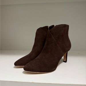 Lauren Ralph Lauren brown suede ankle boots